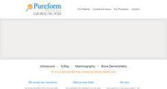 Desktop Screenshot of mypureform.com